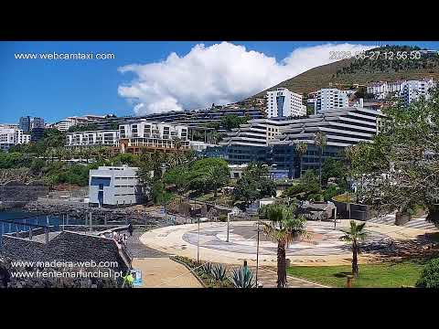 Paul do Mar live webcam showing Madeira’s coastline and Atlantic Ocean views