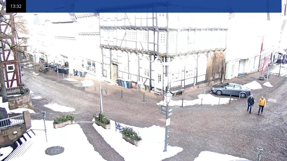 Bad Wildungen Live Webcam – Market Square, Germany