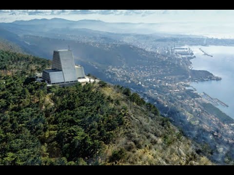 Panoramic view of Trieste and the Adriatic Sea from Monte Grisa live webcam in Friuli Venezia Giulia