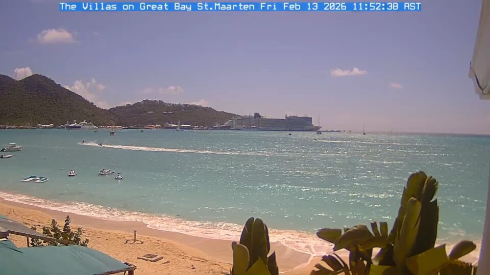 Live Webcam Great Bay – Philipsburg, Sint Maarten | Villas On Great Bay