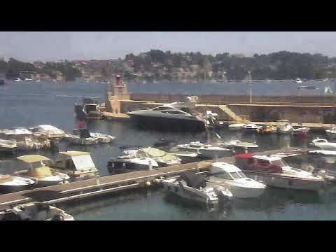 Port de la Darse live webcam showing boats and marina in Provence Alpes Cote Dazur, France