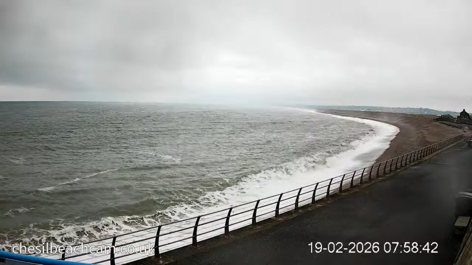 Chesil Beach Live Webcam, Isle of Portland, Dorset