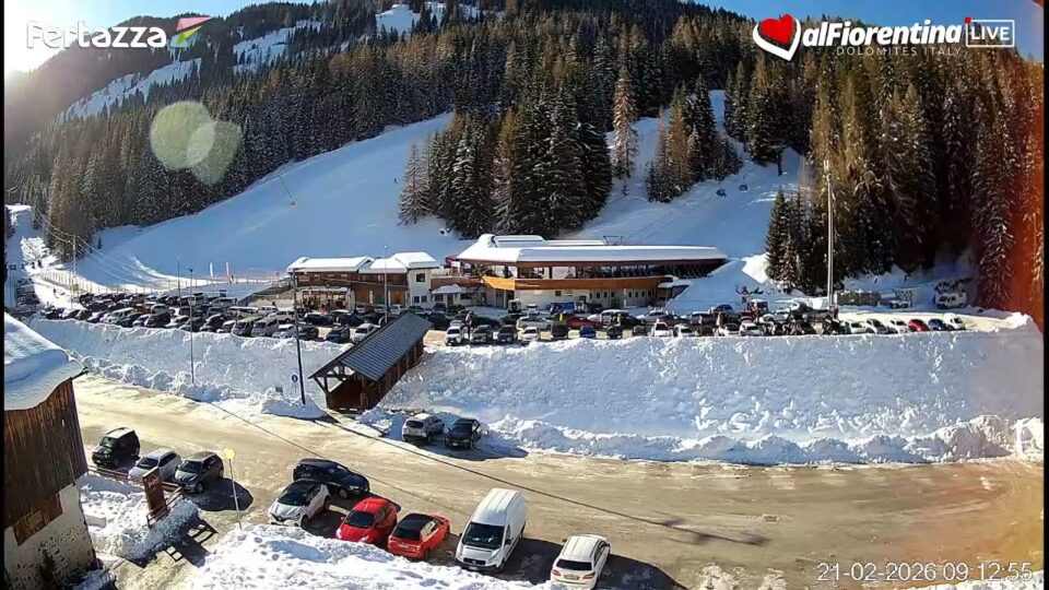 Selva di Cadore Webcam Live – Pescul Fertazza, Ski Civetta Italy