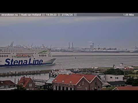 Noordwijk Boulevard beach and Vuurtoren lighthouse live webcam view Netherlands