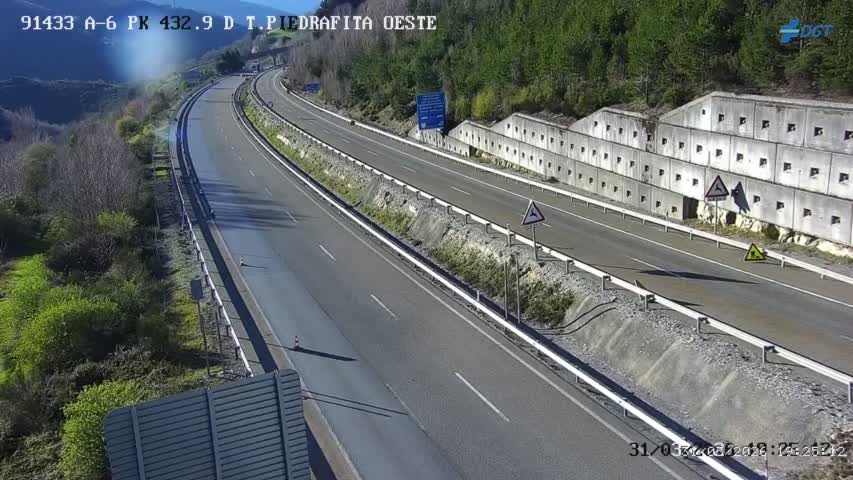 A-6 Motorway – Km 432.9 | Piedrafita Oeste Webcam