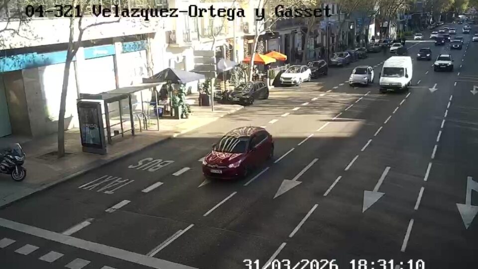 Live Webcam Velazquez-Ortega y Gasset