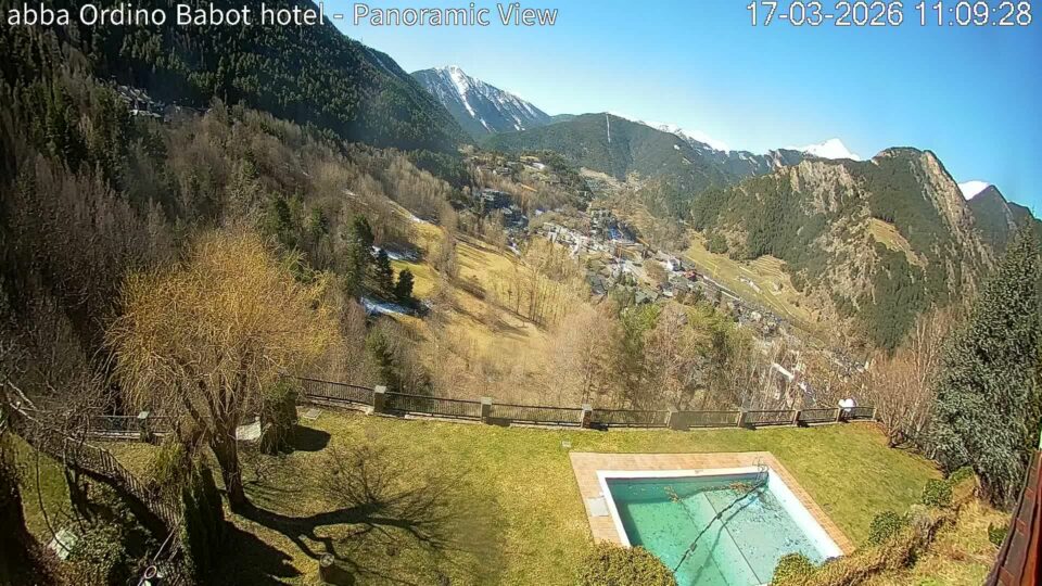 Live Webcam Ordino abba Babot Hotel Andorra