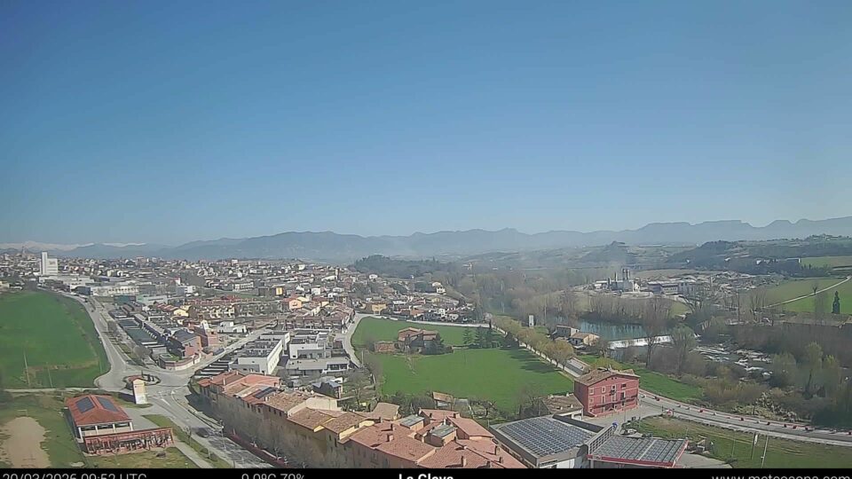 Live Webcam Les Masies de Voltregà North-East